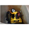 Image 3 : DEWALT 18V CORDLESS TOOLS, STAPLER, AND ELECTRIC JIGSAW
