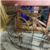 Image 2 : CAST IRON GARDEN BIKE AND METAL DECOR