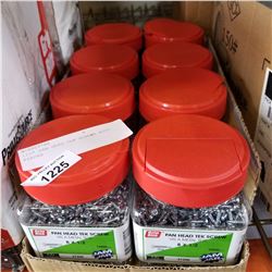 1/2" PAN HEAD TEK SCREWS 8000 PIECES