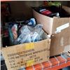 Image 1 : 3 BOXES OF COMPUTER CABLES, PHONE CASES, AND POWER BANKS