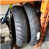 Image 1 : MOTORCYCLE FRONT AND BACK TIRE