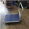 Image 1 : BLUE 4-WHEEL FOLDIND CART W/ HANDLE