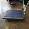 Image 3 : BLUE 4-WHEEL FOLDIND CART W/ HANDLE