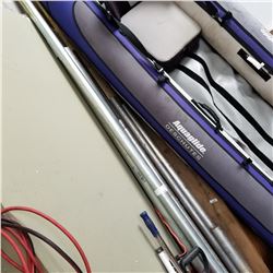 LOT OF STEEL AND ALUMINUM PIPES