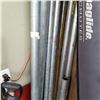 Image 2 : LOT OF STEEL AND ALUMINUM PIPES