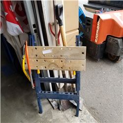 BUNDLE OF TOOLS AND WORK MATE