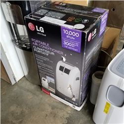 AS NEW IN BOX LG 10000 BTU PORTABLE AC UNIT, NO HOSE