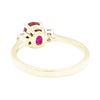 Image 3 : 1.17 ctw Ruby And Diamond Ring - 14KT Yellow Gold