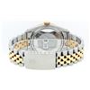Image 8 : Rolex Mens 2 Tone 14K Brown Diamond & Emerald 36MM Datejust Wristwatch