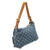 Image 3 : Louis Vuitton Monogram Blue Denim Leather Baggy PM Shoulder Bag