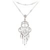 Image 2 : 1.30 ctw Diamond Necklace - 14KT White Gold