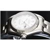 Image 7 : Rolex Ladies Stainless Steel Slate Grey 26MM Oyster Band Datejust Wristwatch