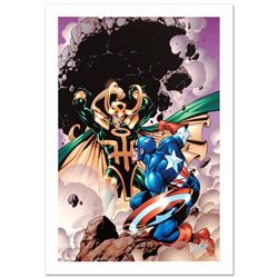 "Last Hero Standing #5" Limited Edition Giclee on Canvas by Patrick Olliffe and Marvel Comics. Numbe