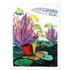 Image 3 : "Coral Reef Life" Limited Edition Giclee Diptych on Canvas by renowned artist Wyland, Numbered and H