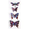 Image 1 : Patricia Govezensky- Original Painting on Cutout Steel (Set of 4) "Set of 4 Butterflies"