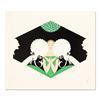 Image 1 : Erte (1892-1990) - "The Suitors" Limited Edition Serigraph, Numbered and Hand Signed with Certificat