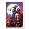 Image 1 : "Avengers #80" Limited Edition Giclee on Canvas by David Finch and Marvel Comics. Numbered and Hand 