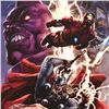 Image 2 : "Iron Man/ Thor #2" Limited Edition Giclee on Canvas by Stephen Segovia and Marvel Comics. Numbered 