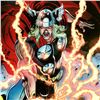 Image 2 : "Thor First Thunder #1" Limited Edition Giclee on Canvas by Jay Anacleto and Marvel Comics. Numbered