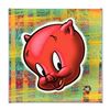 Image 1 : Looney Tunes - "Porky Pig" Limited Edition on Gallery Wrapped Canvas, from an edition of 500 with Ce