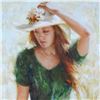 Image 2 : Vidan - "Peaceful Stroll" Limited Edition on Canvas, Numbered and Hand Signed with Certificate.