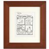 Image 1 : Bizarro! "Anatomy Lesson" is a Framed Original Pen & Ink Drawing by Dan Piraro, Hand Signed by the A