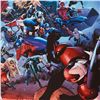 Image 2 : "Siege #3" Limited Edition Giclee on Canvas by Oliver Coipel and Marvel Comics. Numbered and Hand Si
