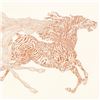 Image 2 : Guillaume Azoulay - "Tennue (Sienna)" Limited Edition Etching, Numbered and Hand Signed with Letter 