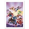 Image 1 : "Avengers #16" Limited Edition Giclee on Canvas by Jerry Ordway and Marvel Comics. Numbered and Hand