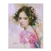 Image 1 : Pino (1939-2010) - "Lily" Artist Embellished Limited Edition on Canvas, AP Numbered and Hand Signed 
