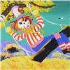 Image 2 : Paul Blaine Henrie (1932-1999), "Flying Machine" Original Oil Painting (48" x 36") on Canvas, Hand S