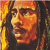 Image 2 : "Bob Marley" Limited Edition Giclee on Canvas by Stephen Fishwick, Numbered and Signed with Certific