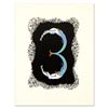 Image 1 : Erte (1892-1990) - "Numeral 3" Limited Edition Serigraph, Numbered and Hand Signed with Certificate 