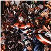Image 2 : Marvel Comics "Avengers Assemble #1" Numbered Limited Edition Giclee on Canvas by Mike McKone; Inclu