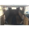 Image 2 : 2002 BLACK SNOWBEAR UTILITY TRAILER VIN # 2SWUW11A53G118035