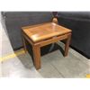 Image 2 : 2 PCE OAK COFFEE & END TABLE SET