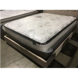 QUEEN SIZE CHIME 10  HYBRID MATTRESS & BOXSPRING SET