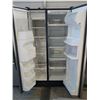 Image 2 : 3' WIDE KENMORE FRENCH DOOR FRIDGE / FREEZER WITH WATER + ICE (MAKES LOUD NOISE)