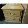 Image 2 : SOLID OAK KING SIZE BEDROOM SUITE INCLUDING DRESSER MIRROR, ARMOIRE, BOOK SHELF, PAIR OF