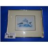 Image 1 : FRAMED SUE COLEMAN PRINT "THE ORCA"