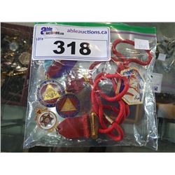 BAG OF ASSORTED MEDALS