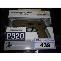 SIG SAUER P320 ADVANCED SPORT PELLET CO2 PISTOL