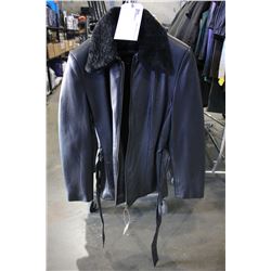 LE VILLAGE DU CUIR LEATHER JACKET, SIZE M (RETAIL VALUE $580)