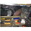 Image 3 : SHELF OF ASSORTED TOOLS, TOOL ORGANIZER AND MORE