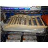 Image 1 : EDWARDS FIRE SHIELD PLUS FIRE ALARM PANEL AND PAIR OF WOOD RACKS