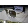 Image 2 : PAIR OF PRADA DESIGNER SUNGLASSES WITH CASE