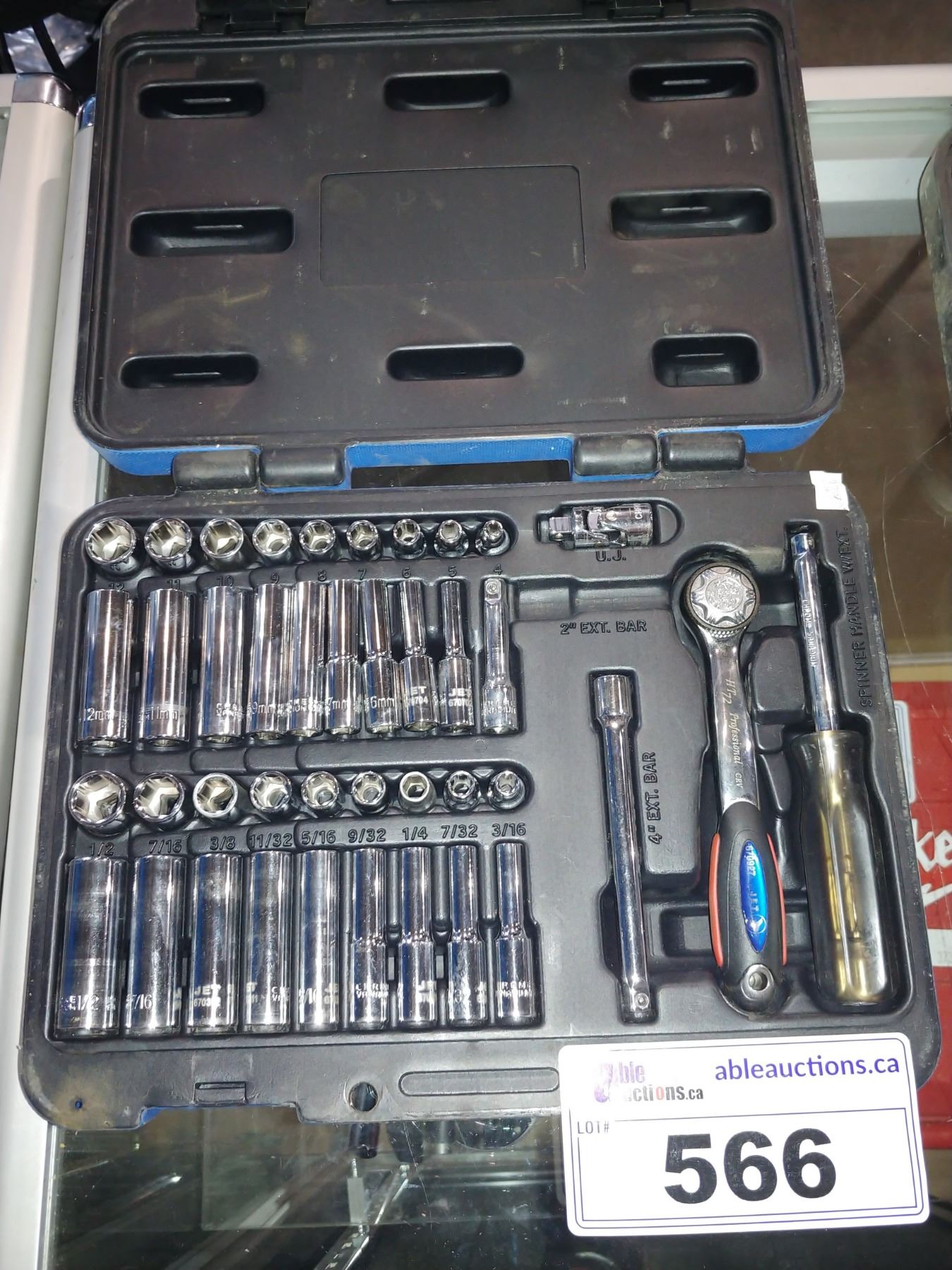 JET METRIC SOCKET WRENCH SET - Able Auctions