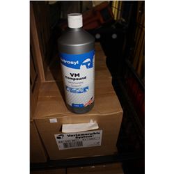 3 BOXES OF 6 X 1 LITRE VM COMPOUND POLISH VARIOMORPHIC SYSTEM