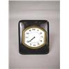Image 1 : A FAUX TORTOISE SHELL AND BRASS MOUNTED ALARM CLO