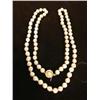 Image 1 : A STRAND OF BAROQUE CULTURED PEARLS